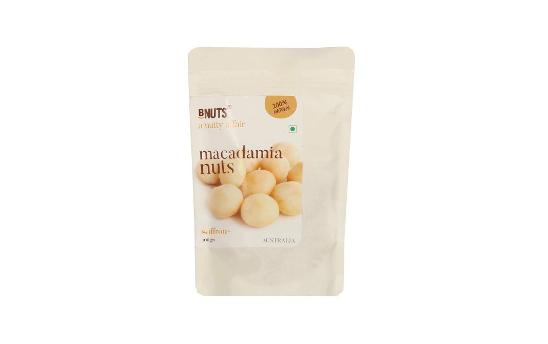BNuts Macadamia Nuts    Pack  100 grams